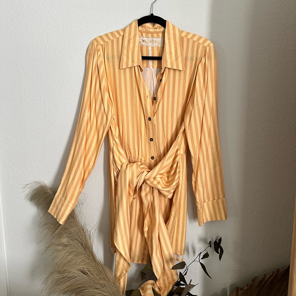 Jen’s Pirate Booty button up wrap top/tunic